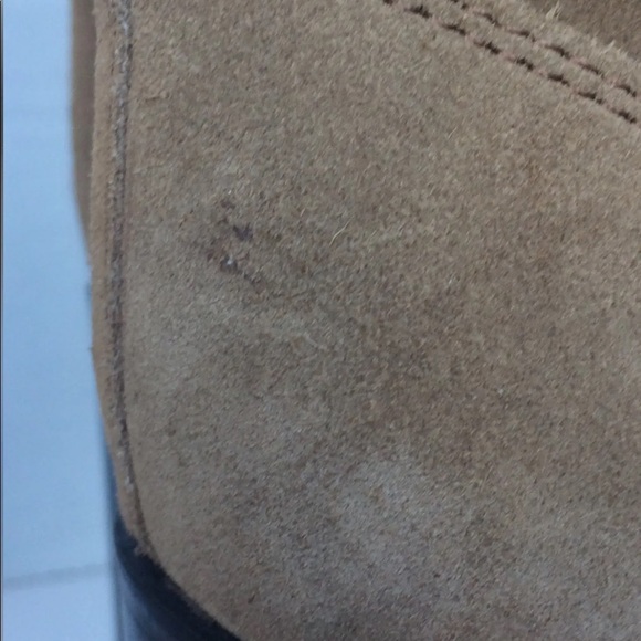 COPY - Kate Spade Baise Tobacco Brown Suede ankle boots with block heel 9.5 - Picture 4 of 16